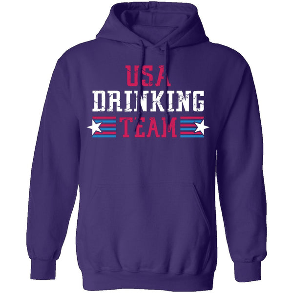 USA Drinking Team T-Shirt CustomCat