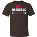 USA Drinking Team T-Shirt CustomCat