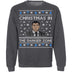 Ugly Christmas Sweater In The Danger Zone CustomCat