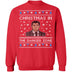 Ugly Christmas Sweater In The Danger Zone CustomCat