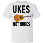 Ukes Not Nukes T-Shirt CustomCat