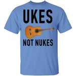 Ukes Not Nukes T-Shirt CustomCat