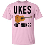 Ukes Not Nukes T-Shirt CustomCat