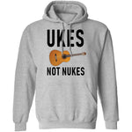 Ukes Not Nukes T-Shirt CustomCat