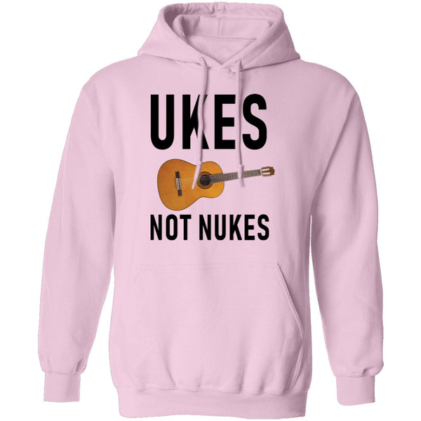 Ukes Not Nukes T-Shirt CustomCat