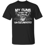 Un-Documented Guns T-Shirt CustomCat