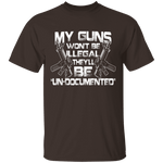 Un-Documented Guns T-Shirt CustomCat