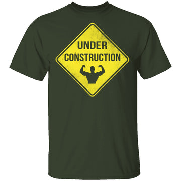 Under Construction T-Shirt CustomCat
