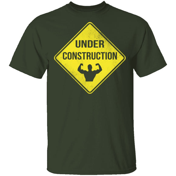 Under Construction T-Shirt CustomCat
