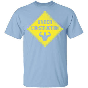 Under Construction T-Shirt CustomCat