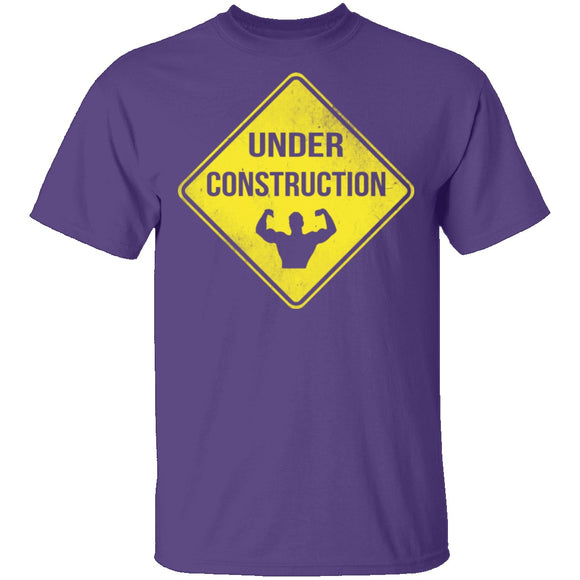 Under Construction T-Shirt CustomCat