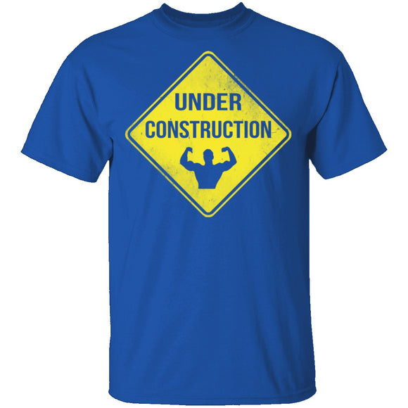 Under Construction T-Shirt CustomCat