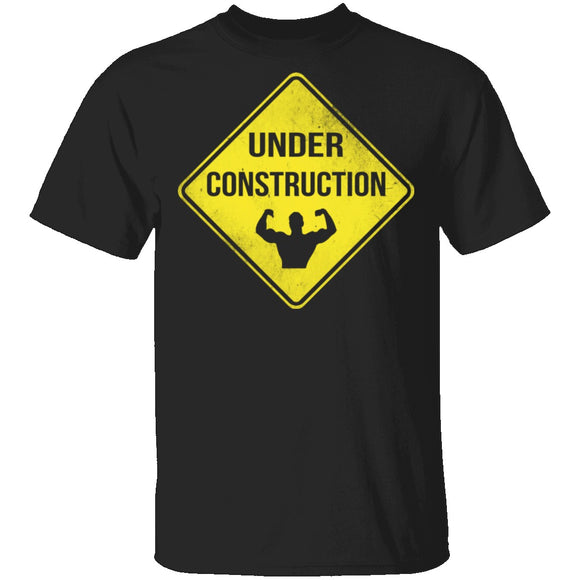 Under Construction T-Shirt CustomCat