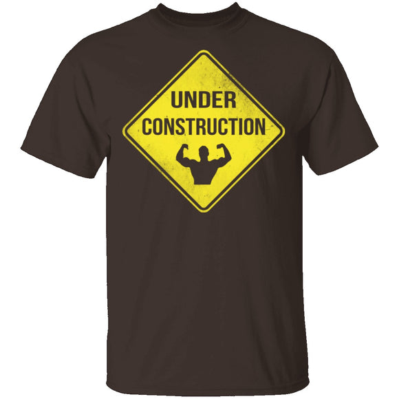 Under Construction T-Shirt CustomCat