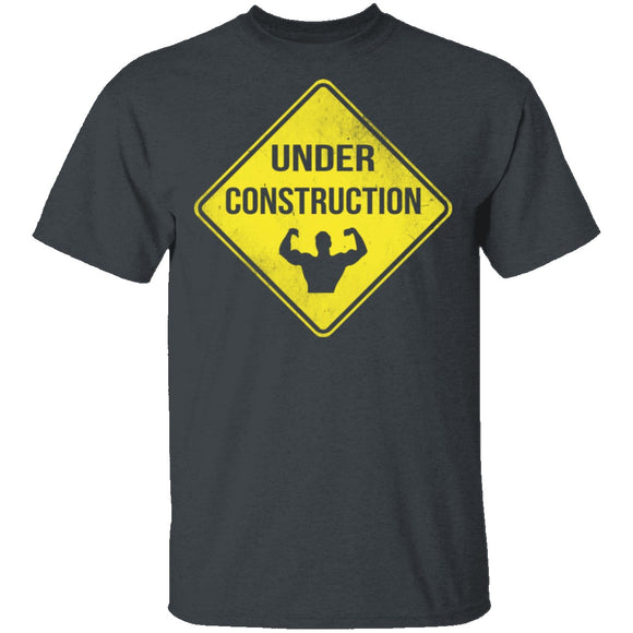 Under Construction T-Shirt CustomCat
