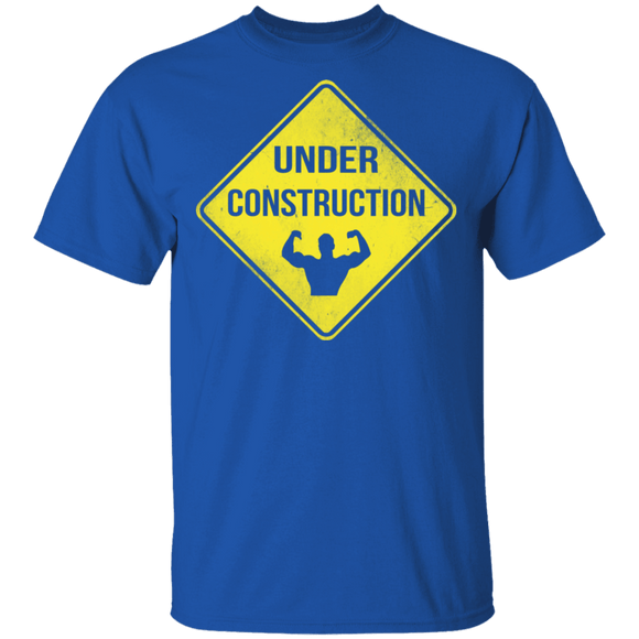 Under Construction T-Shirt CustomCat