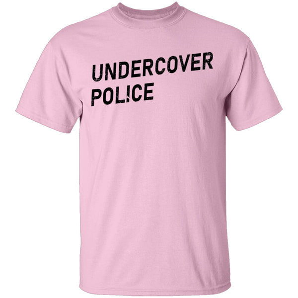 Undercover Police T-Shirt CustomCat
