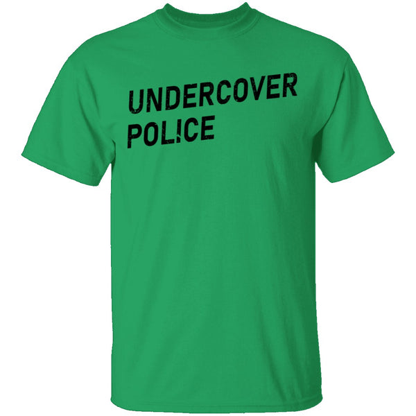 Undercover Police T-Shirt CustomCat