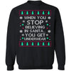 Underwear Ugly Christmas Sweater CustomCat