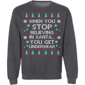 Underwear Ugly Christmas Sweater CustomCat