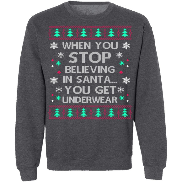 Underwear Ugly Christmas Sweater CustomCat