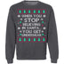 Underwear Ugly Christmas Sweater CustomCat