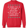 Underwear Ugly Christmas Sweater CustomCat
