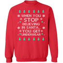 Underwear Ugly Christmas Sweater CustomCat