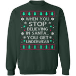Underwear Ugly Christmas Sweater CustomCat
