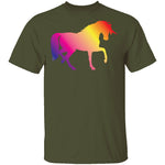 Unicorn Logo T-Shirt CustomCat