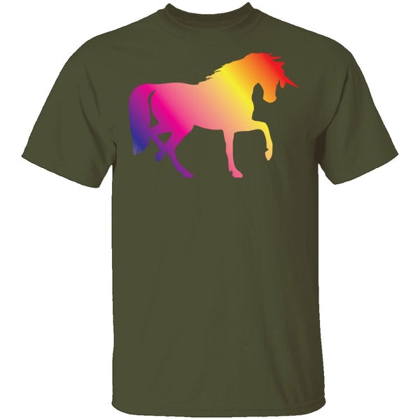 Unicorn Logo T-Shirt CustomCat