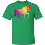Unicorn Logo T-Shirt CustomCat