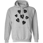V Day Hearts T-Shirt CustomCat