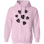 V Day Hearts T-Shirt CustomCat