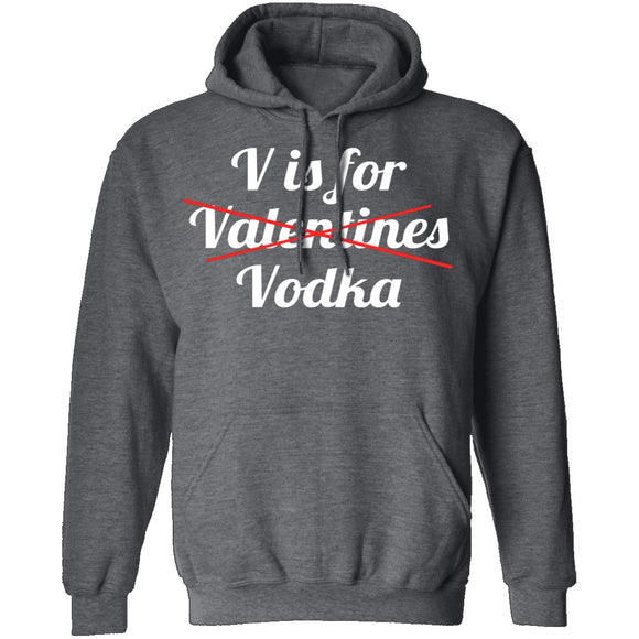 V Is For Vodka T-Shirt CustomCat