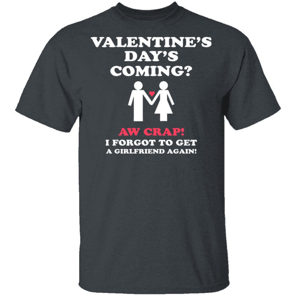 Valentines Day's Coming T-Shirt CustomCat