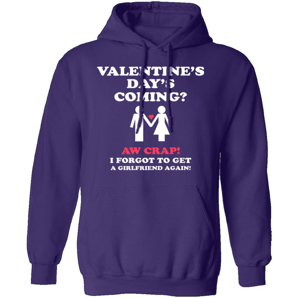 Valentines Day's Coming T-Shirt CustomCat