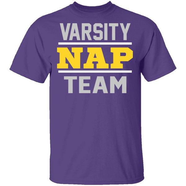 Varsity NAP Team T-Shirt CustomCat