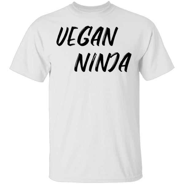 Vegan Ninja T-Shirt CustomCat