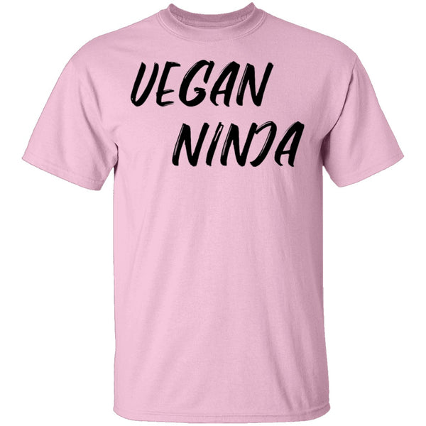 Vegan Ninja T-Shirt CustomCat