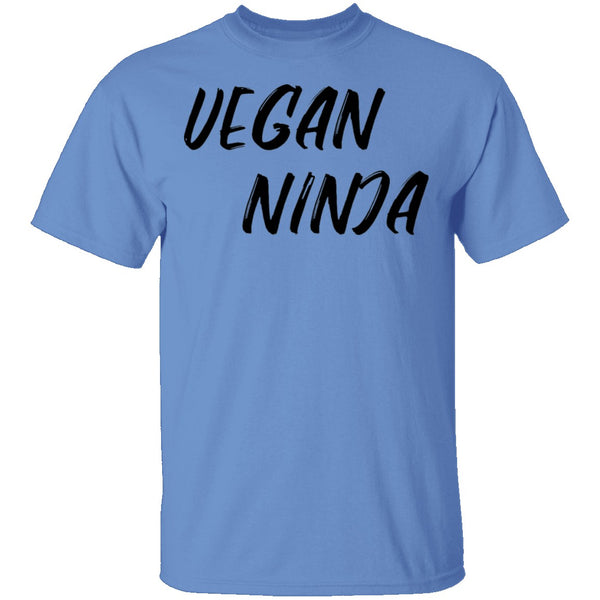 Vegan Ninja T-Shirt CustomCat