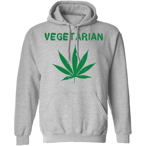 Vegetarian Marijuana T-Shirt CustomCat