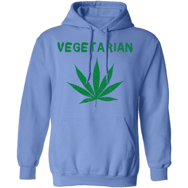 Vegetarian Marijuana T-Shirt CustomCat