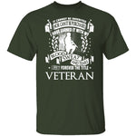 Veteran Blood Sweat And Tears T-Shirt CustomCat
