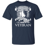 Veteran Blood Sweat And Tears T-Shirt CustomCat