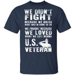 Veteran Fight T-Shirt CustomCat