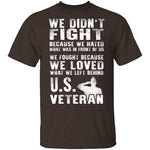Veteran Fight T-Shirt CustomCat