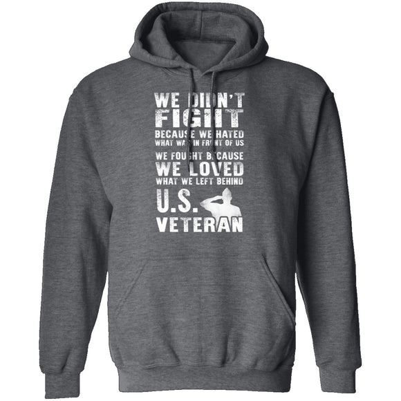 Veteran Fight T-Shirt CustomCat