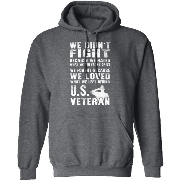 Veteran Fight T-Shirt CustomCat
