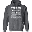 Veteran Inside T-Shirt CustomCat